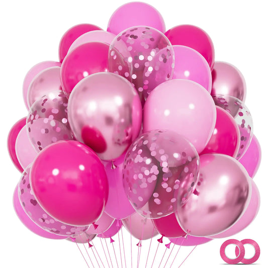 Pink Spectacular 68pc Balloon Set